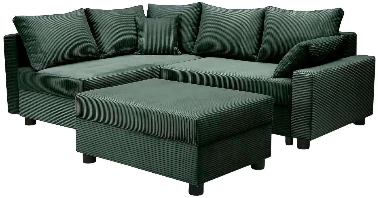 Schlafsofa L-Form mit Bettfunktion