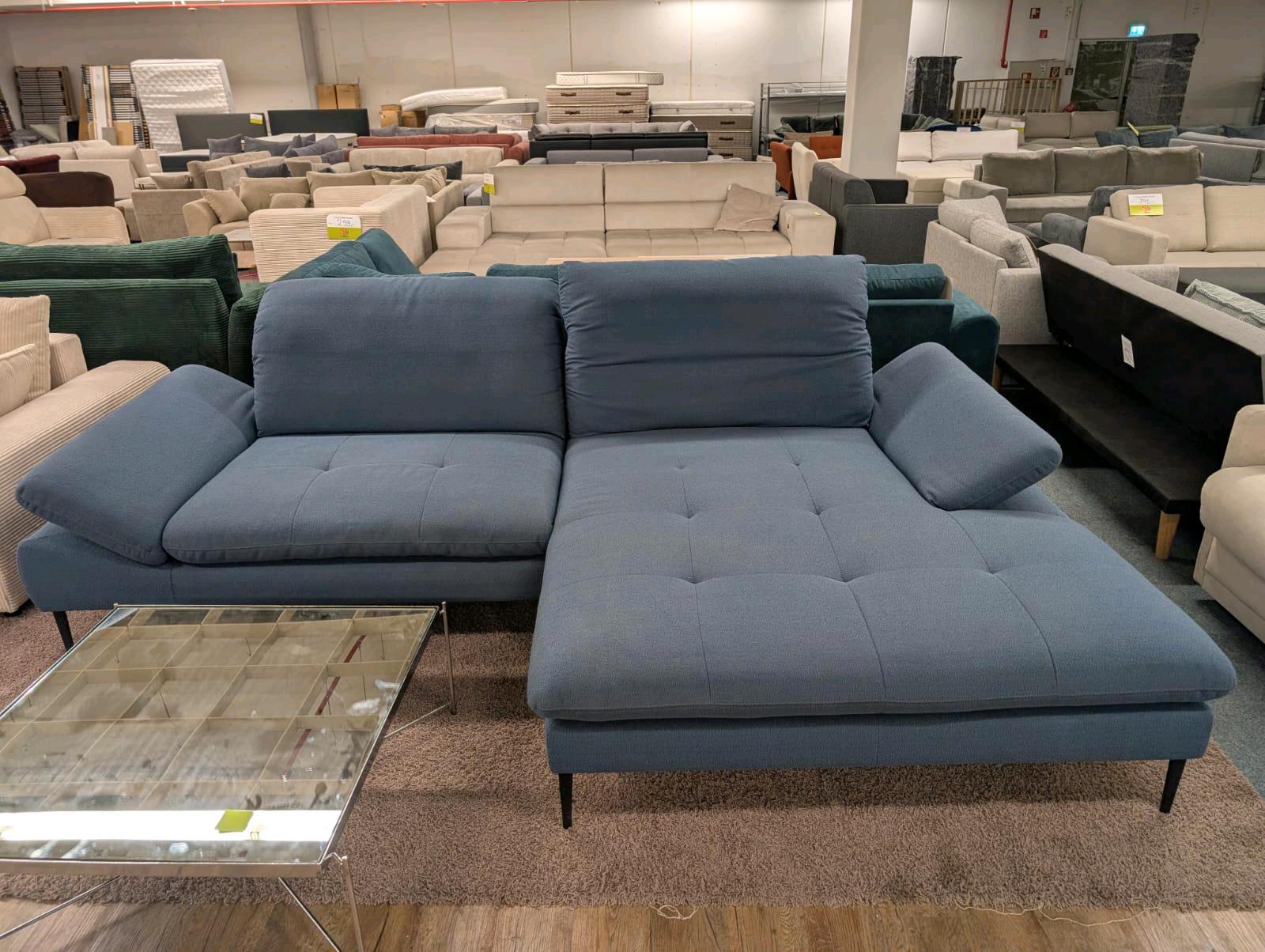 Ecksofa L-Form mit elektrischer Funktion