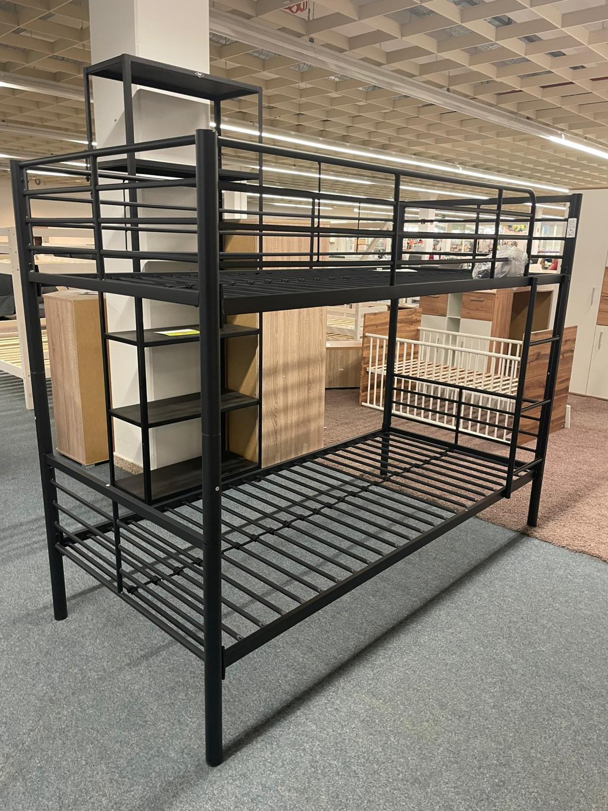 Schwarz Teilbares Etagenbett 90x200