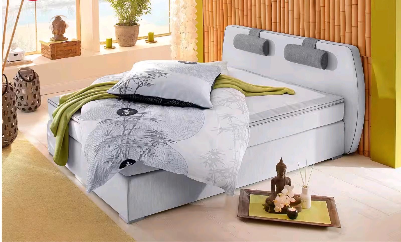 Boxspringbett 180x200 mit Kopflehne