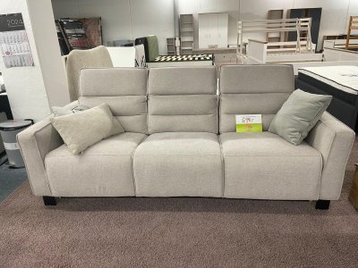 Grau 2-Sitzer Sofa mit Relaxfunktion