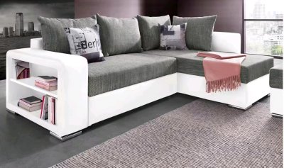 L-Form Schlafsofa mit Bettfunktion