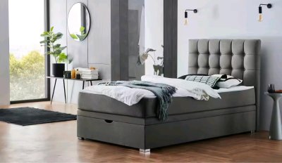 Boxspringbett 120x200 mit Bettkasten