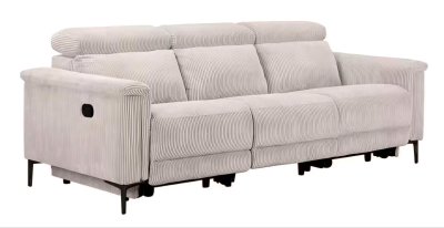 3-Sitzer Sofa mit Relaxfunktion (Creme)