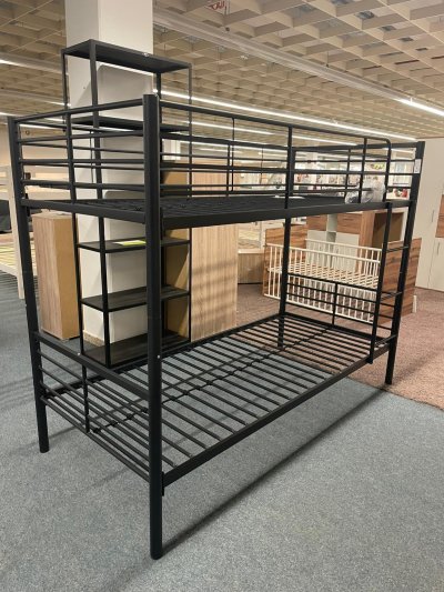 Schwarz Teilbares Etagenbett 90x200