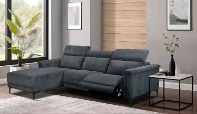 Ecksofa L-Form mit Relaxfunktion