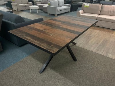 Ausziehbarer Esstisch Oldwood/Schwarz - 249€!