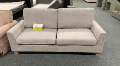 Elegantes 2-Sitzer Sofa in Grau